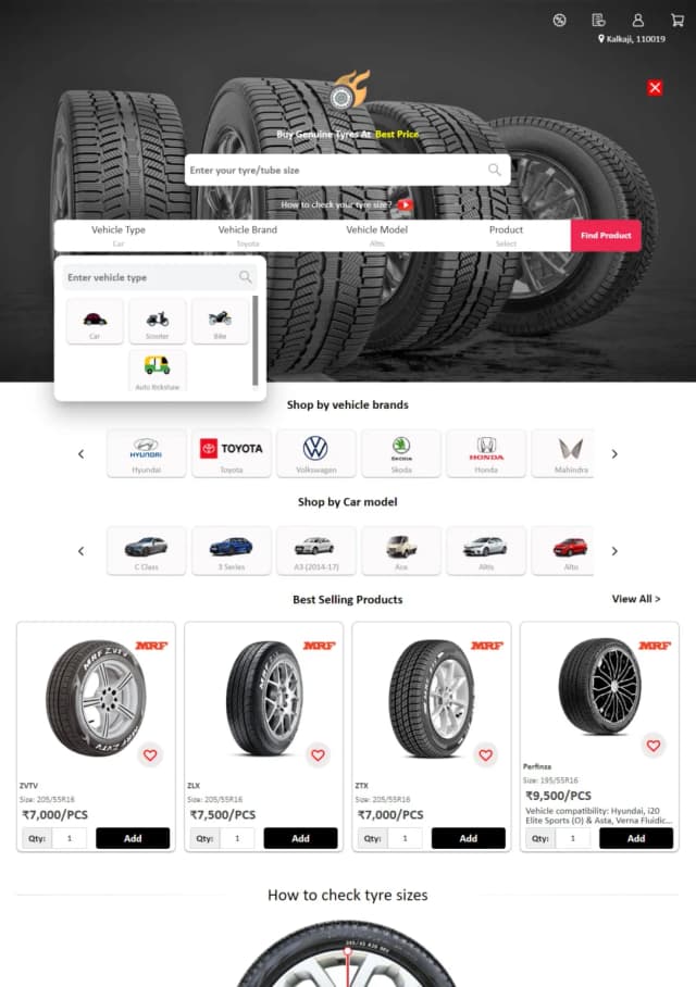 automotive store theme